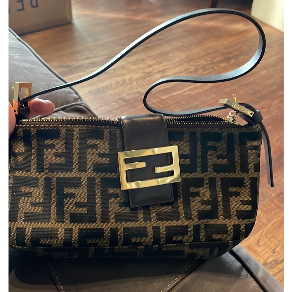 Authentic Fendi Zucca Baguette